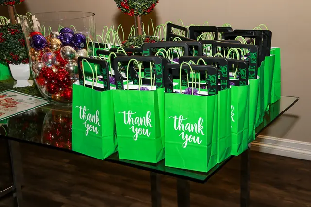 Thank you gift bags for annual meeting attendees