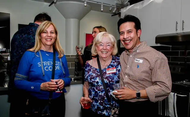 Chamber members mingling at Shuttermutt Photo