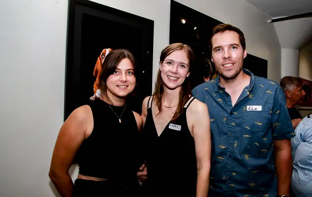 Guests at the Shuttermutt Photo ribbon cutting